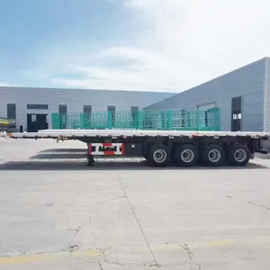 Rimorchio portacontainer da 40 piedi malaysia 53 ft rimorchi a pianale in vendita rimorchio container da 20 piedi