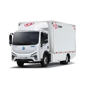 Prezzo competitivo 5ton Electric Light Cargo Truck DongFeng EV18 380km ECO Mode Pure Electric Box Truck in vendita