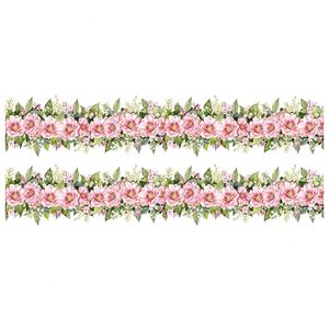 Pegatinas de Pared con Diseño de Plantas y Flores Frescas para Decoración de Sala de Estar, Dormitorio y Hogar - Product Image 5