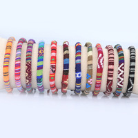 Nouveau Bracelet Tressé à la Main Style Bohème Ethnique 2026, Tendance et Très Vendu, pour Adolescents, Bracelet d'Amitié Coloré en Corde de Surf