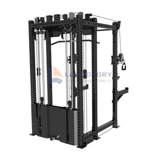 Power Rack da Palestra Personalizzato per Allenamento di Forza con Smith Machine e Cable Crossover, Attrezzo Multifunzione per Centri <span class=keywords><strong>Fitness</strong></span> Commerciali - Product Image 1