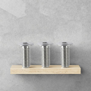 Vente chaude usine Vis à tête hexagonale ultra-basse en acier inoxydable, modèle plaqué argent, vis métriques à tête hexagonale pour - Product Image 3