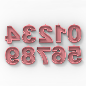 Kích thước lớn số Khuôn nướng hình thức Silicone Số khuôn bánh Pan cho tự làm bánh/<span class=keywords><strong>Cookie</strong></span> - Product Image 6