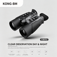 Binoculares ZYKD KONG-BM 4K con Visión Nocturna de Luz Visible y Ultra Baja, para Todo Clima, con Telémetro Láser e IA para Patrullaje Fronterizo