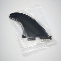 Hotsell Surfboard Paddleboard Soft Fin Blue Splitter SUP Tail Rudder Racing TPU Surf Soft Fin