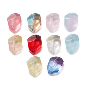 Cuentas de cristal ovaladas Ac4081 para la fabricación de pulseras con tratamiento perlado - Product Image 5