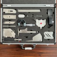 Kit de 13 jauges de soudure en acier inoxydable, unités métriques, pour inspection de soudure, ensemble complet