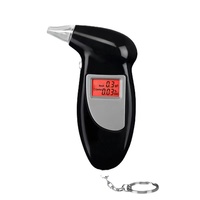 Offres Spéciales haute précision soufflant Semi capteur LCD alcootest affichage détection rapide testeur d'alcool alcootest