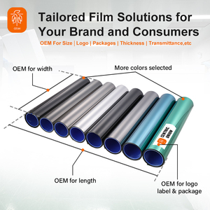 Nhà Sản xuất nhà cung cấp sự riêng tư cửa sổ kính đầy màu sắc năng lượng mặt trời điều khiển UV bảo vệ Tint phim cho Chính Phủ Xây Dựng Nhà - Product Image 5