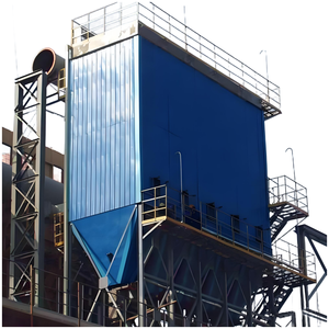 कार्यशाला वुडवर्किंग बॉयलर के लिए उच्च तापमान औद्योगिक बैग फिल्टर धूल कलेक्टर के लिए धूल कलेक्टर - Product Image 2