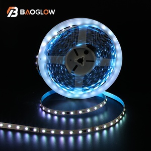 Meilleurs Nouveaux Produits 14W/M 12V 24V 10mm Quatre Lignes Bande LED Intelligente SMD 5050 RGB 60D 5m IC 16703 - Product Image 4