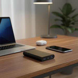 CJCD243604201AZ Power Bank 20000mAh Double sortie USB Chargeur de téléphone Entrée Type C Batterie externe - Product Image 2