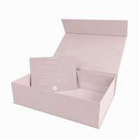 Boîtes d'emballage rigides en carton personnalisées haut de gamme avec paillettes, insert magnétique en satin, boîte cadeau doublée de satin à l'intérieur