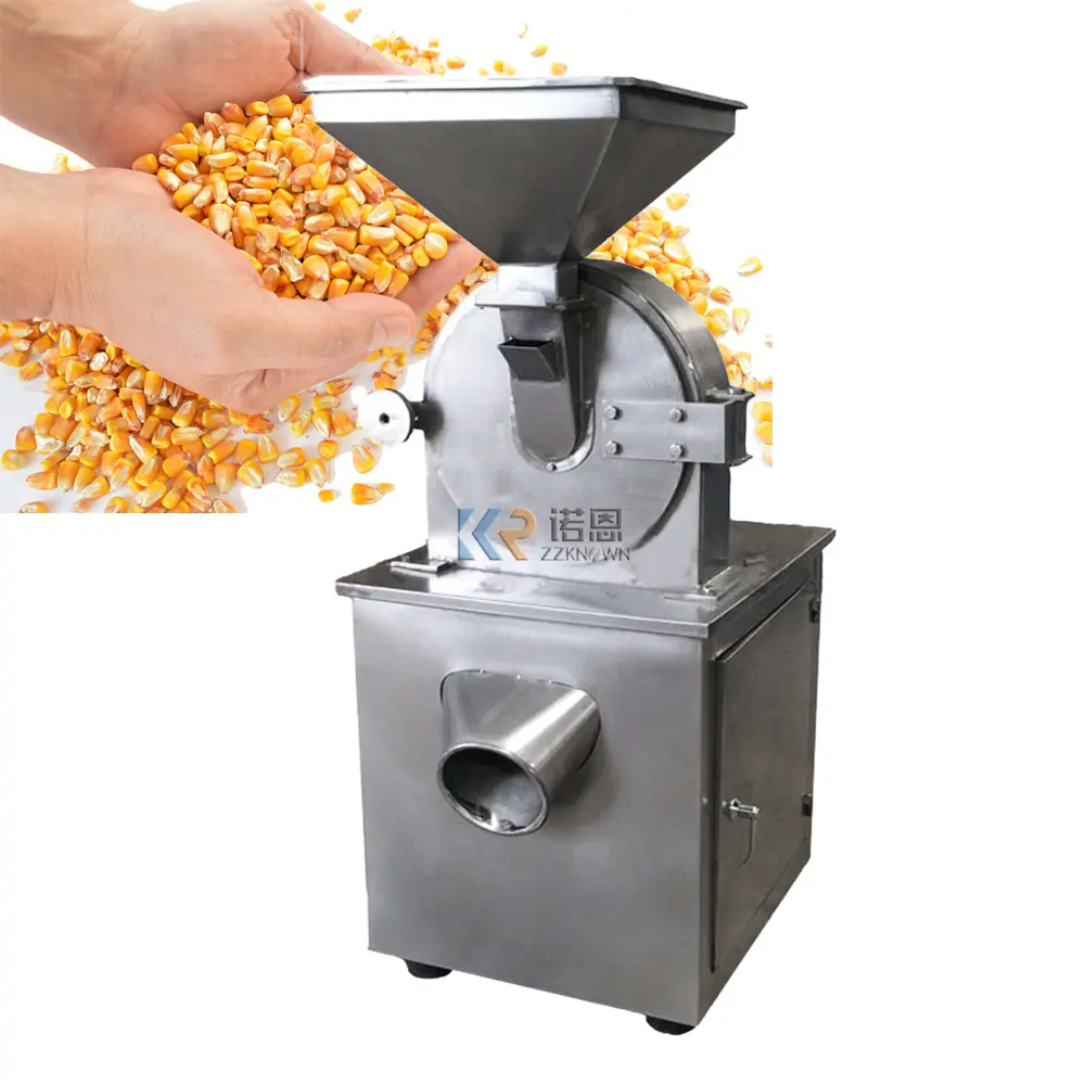 Máquina comercial de molienda de harina de maíz, molino de harina de grano de trigo y maíz, trituradora de arroz, 2022