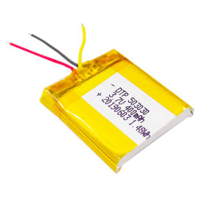 Batería de Iones de Litio 503030 de 400 mAh y 3.7 V, Baterías Recargables de Polímero Personalizadas al por Mayor de Alta Calidad - Product Image 2