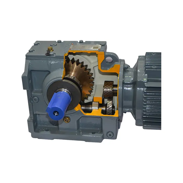 S series helical worm gearbox worm reduction gearbox with stainless gear reducer