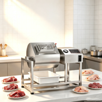 Mélangeur de marinade salée en acier inoxydable 80L 150L, machine à mariner la viande, marinadeur sous vide, tambour de marinade pour viande à vendre
