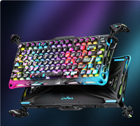 Clavier de jeu GravaStar Mercury V75 Pro 75% à interrupteurs magnétiques à effet Hall, filaire, échangeables à chaud, 8000Hz, RGB double zone