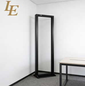 Baie de serveur ouverte sur pieds 32U en SPCC de 19 pouces (600 mm) avec 2 montants pour centre de données, personnalisable, en stock, capacité de charge de 200 kg - Product Image 1