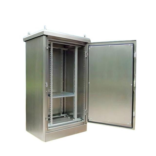 Industrial Stainless Steel Power Distribution Control Cabinet - OEM Customized Enclosure - Outdoor with Lockable Feature