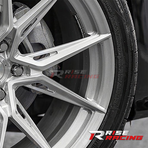 Rines Cóncavos Cromados Forjados RISE de 17-24 Pulgadas, 120 130 114.3 para Toyota, Corvette, BMW, Lamborghini, Nuevos Rines para Autos de Pasajeros - Product Image 3