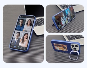 Custodia per paraurti in TPU antiurto di 360 gradi graziosa copertura per Display con schermo a inchiostro E per affari <span class=keywords><strong>iPhone</strong></span> 15 Pro 14 Pro Max Plus 13 Pro - Product Image 6