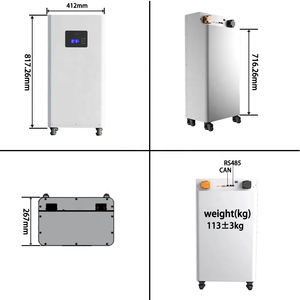 15kWh 51.2V Lithium Battery 3.2V 280Ah 8000-Cycle Grid Solar Home Energy Storage System IP20 CAN&RS485 15kwh High Capacity 280Ah - Product Image 1