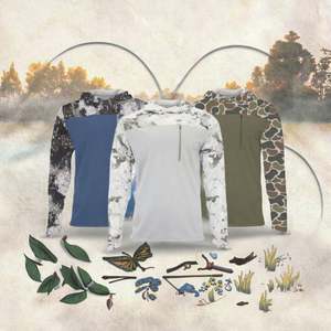 Derniers vêtements de pêche imprimés par sublimation unisexe pour adultes respirants et imperméables 100% polyester jersey sweat-shirts Protection UPF 50 - Product Image 3