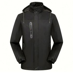Design Factory Men'S Custom Made Winter <b>Jacket</b> Light Coat Fashionable Wholesale Outdoor Winter <b>Jacket</b> Zipper Hoodie - Product Image 3