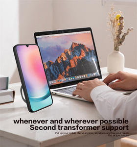 Funda de teléfono con armadura de protección para cámara deslizante para <span class=keywords><strong>Samsung</strong></span> <span class=keywords><strong>Galaxy</strong></span> A23 A33 A13 <span class=keywords><strong>A12</strong></span> M12 / A13 Lite 360, soporte giratorio, funda trasera - Product Image 5