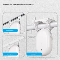Robot de rideau intelligent Tuya Zigbee, application de contrôle à distance, ouverture et fermeture des rideaux à tringle romaine