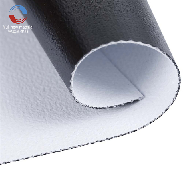 P8009N 5M Pvc Matte White Black Projection Screen Fabric