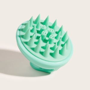 Brosse à cheveux pour massage du cuir chevelu, peigne à shampooing en plastique pour la relaxation de la tête et les soins du cuir chevelu - Product Image 4