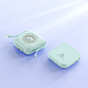 Nouvelle conception Portable petite banque d'alimentation de secours 10000mah 20000mah charge rapide câbles intégrés pour les cadeaux - Product Image 3