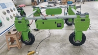 Robot Agrícola Eléctrico 4WS 4WD Personalizable, con Capacidad de Carga de 260 kg sin Carga, Control Remoto y Piloto Automático para Agricultura OEM