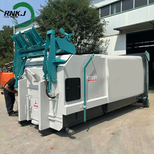 Compacteur <span class=keywords><strong>de</strong></span> déchets hydraulique automatique industriel commercial à haute capacité et robuste RNKJ - Product Image 2