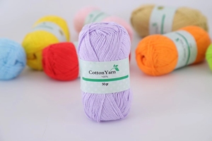 Fil <span class=keywords><strong>de</strong></span> coton peigné 4 brins 100 % <span class=keywords><strong>pour</strong></span> <span class=keywords><strong>crochet</strong></span> et tricot à la main, absorbant l'humidité, écologique, en <span class=keywords><strong>pelote</strong></span>, vente en gros - Product Image 3