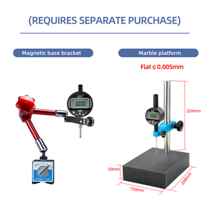 AICEYI 0-12.7mm 0.001mm Electronic <strong>Digital</strong> Display Aluminum Alloy <strong>Dial</strong> Gauge Indicator with 0.003mm Accuracy - Product Image 6