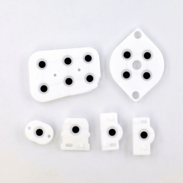 NSLikey Conductive Button Silicone Rubber Pad for Nintendo 64 N64 Controller Repair Parts