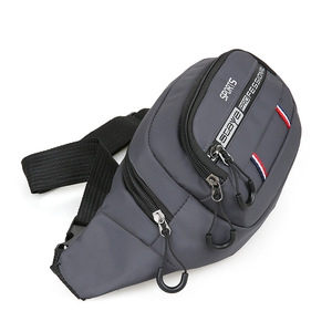 Sports Waist Bag Large Capacity Waterproof Outdoor Running Phone Holder Men's Fanny Pack Dark Gray - Product Image 3