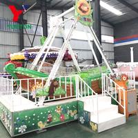 Chine Fabricant 12 sièges Kiddie Mini équipement de terrain de jeu électrique Viking Boat Ship Rides