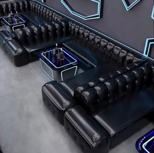 Mobilier de bar moderne <span class=keywords><strong>VIP</strong></span> <span class=keywords><strong>Beach</strong></span> Discothèque pour la maison en plein air Hôtel KTV Karaoké Box Room Lounge Night <span class=keywords><strong>Club</strong></span> Booth Sièges - Product Image 2