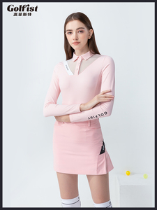 Automne et hiver femmes Slim chaud Stretch maille polo à manches longues vêtements de <span class=keywords><strong>golf</strong></span> - Product Image 6
