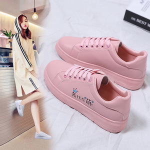 รองเท้าผ้าใบผูกเชือกสไตล์หวานสำหรับสาวๆ รุ่นใหม่รับฤดูใบไม้ผลิ - Product Image 6