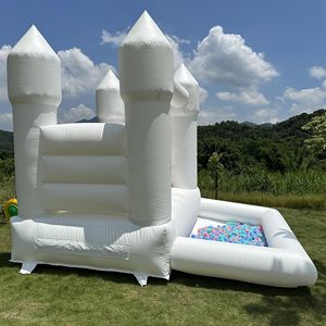 Château <span class=keywords><strong>gonflable</strong></span> blanc pour extérieur, château <span class=keywords><strong>gonflable</strong></span> pour enfants, château <span class=keywords><strong>gonflable</strong></span> <span class=keywords><strong>Minnie</strong></span> pour mariage avec piscine, vente en gros de ballons - Product Image 3