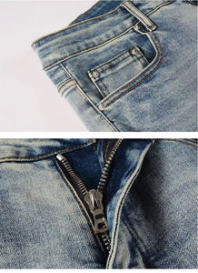 <span class=keywords><strong>Jeans</strong></span> da <span class=keywords><strong>Uomo</strong></span> di Marca Alta Qualità Streetwear Y2K Retrò Vintage a Zampa d'Elefante Elasticizzati Vestibilità Comoda Pantaloni in Denim Bianco - Product Image 3