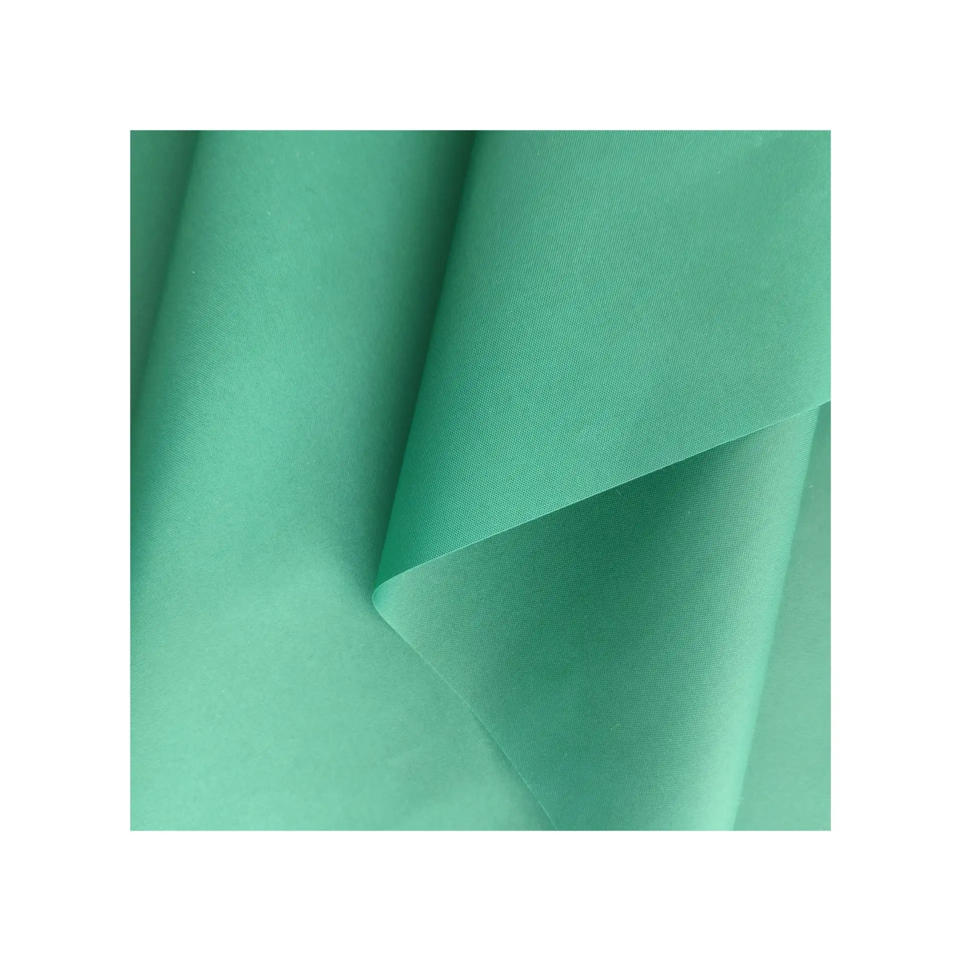 210T Nylon Taffeta Pu silicone coating tear resistance sliding fabric