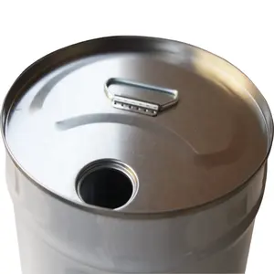 Galvanized 25 kg tin bucket/metal can with handle for oil, paint and other chemical