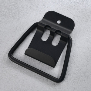 Jingmao Hardware <b>D</b> Ring Buckle Black Iron Belt Buckle 414 <b>Model</b> For Belts And Straps - Product Image 1