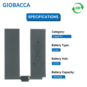 เปลี่ยนแบตเตอรี่แท็บเล็ตพีซีสำหรับ iPad Pro 11 2018 A1980 A2013 A1934 A2042 7812mAh 3.77V - Product Image 2